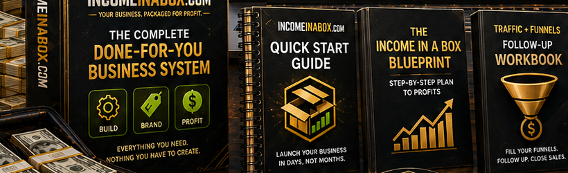 The Income In A Box kit