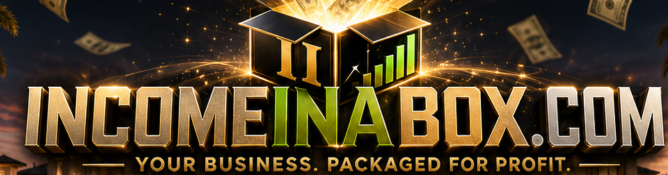 IncomeInABox.com — Your business, packaged for profit